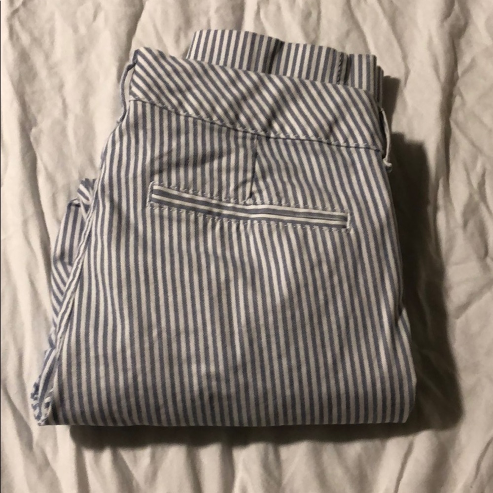 Stripped old navy pixie pant